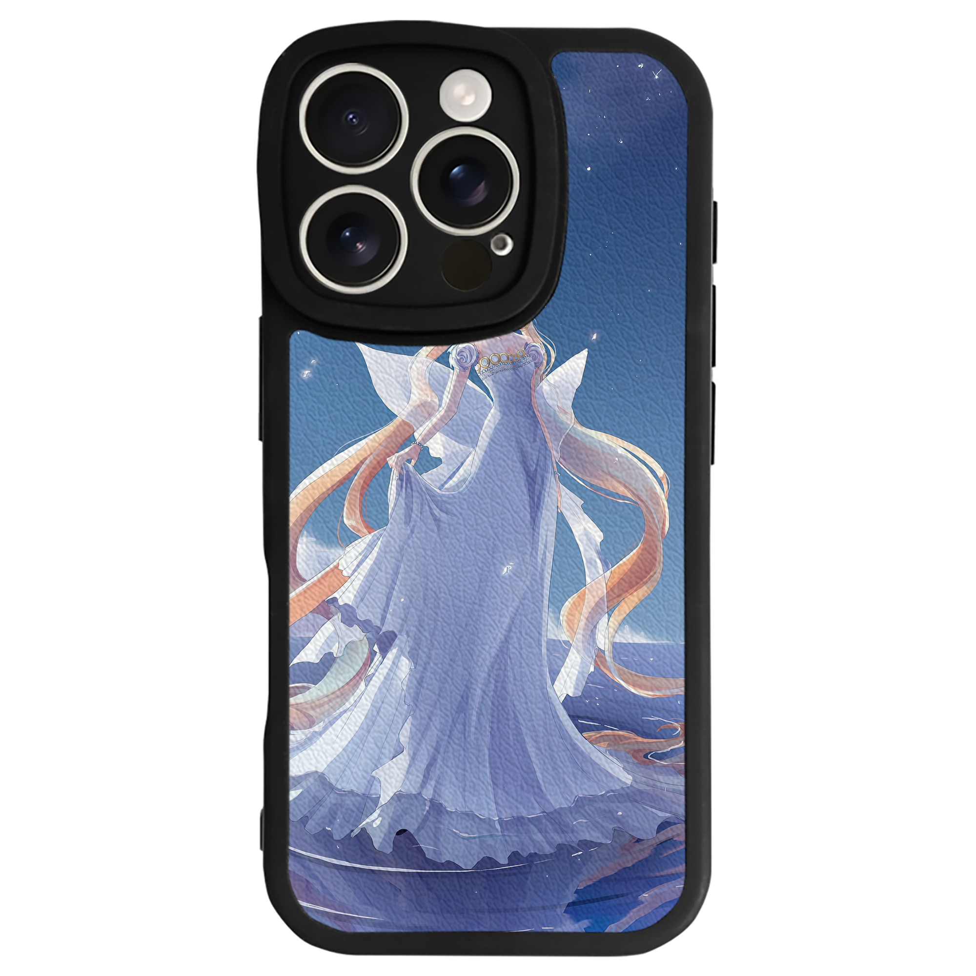 （画像用） 美少女戦士セーラームーン Sailor Moon 【iPhone 16シリーズ対応】シリコンスマホケース（レザー調） 材質：シリコン